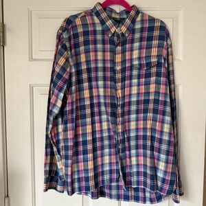 Ralph Lauren Multicolor Plaid Flannel Shirt